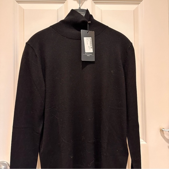 NewSeason Weekend Max Mara Silk  and Wool Polo-Neck Sweater Sz:S Fall/Winter - Picture 8 of 15